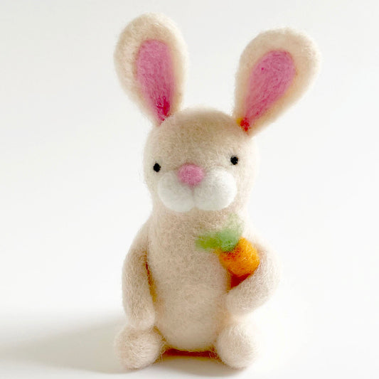 Bashful Bunny Needle Felting Kit