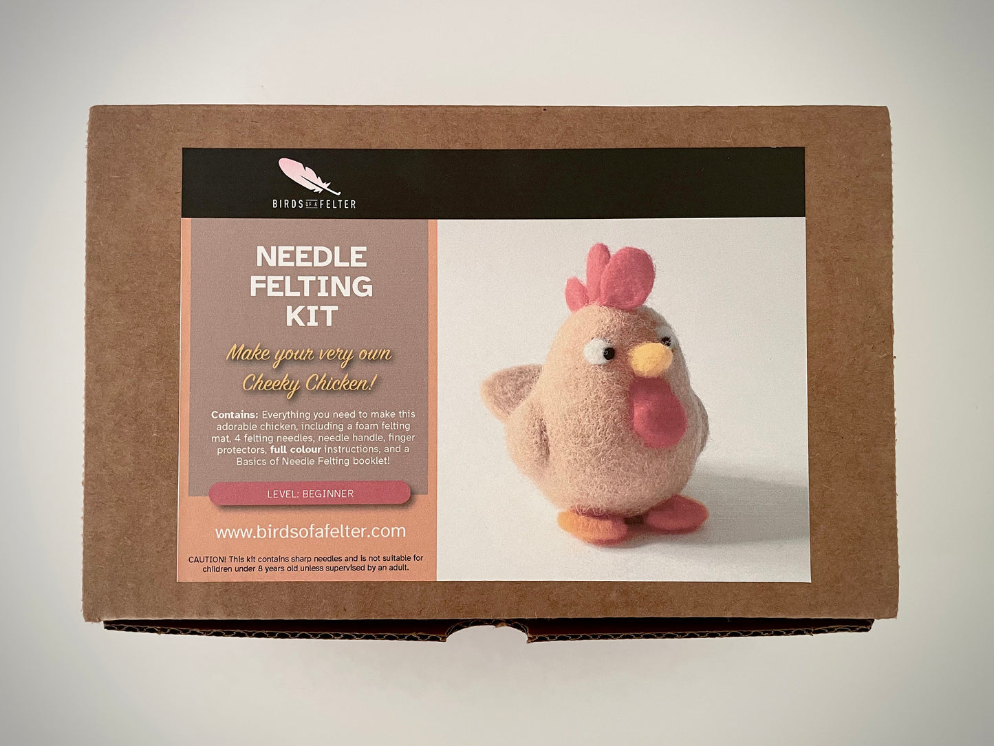 Cheeky Chicken Needle Felting Kit