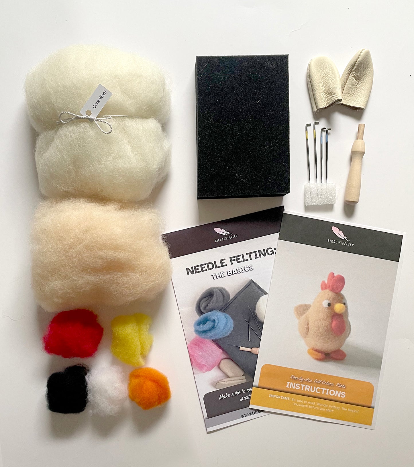 Cheeky Chicken Needle Felting Kit