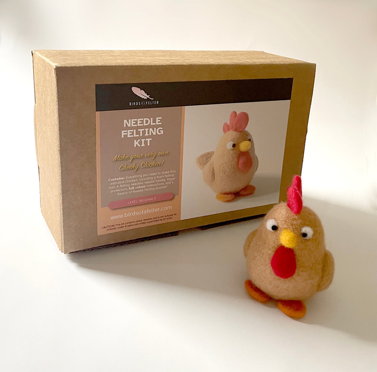 Cheeky Chicken Needle Felting Kit