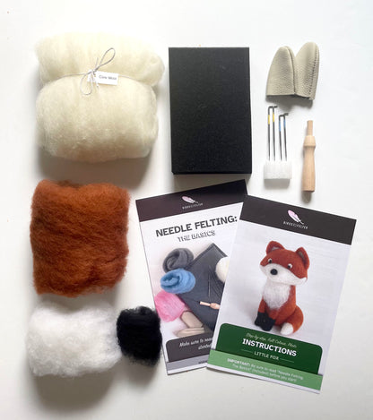 Fabulous Fox Needle Felting Kit