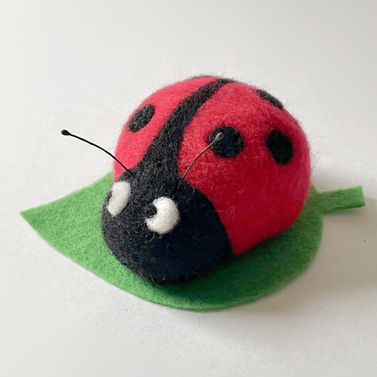Lucky Ladybug Needle Felting Kit
