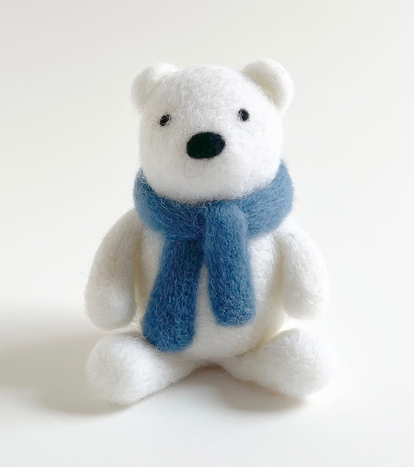 Peaceful Polar Bear Needle Felting Kit