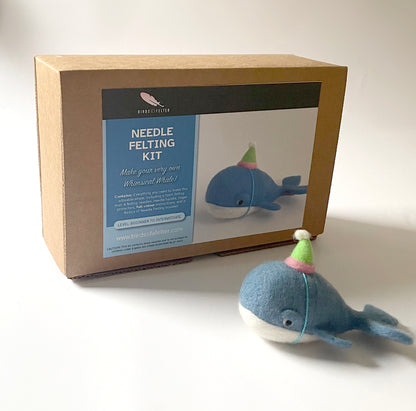 Whimsical Whale Needle Felting Kit