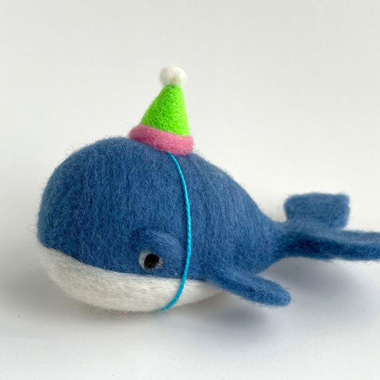 Whimsical Whale Needle Felting Kit