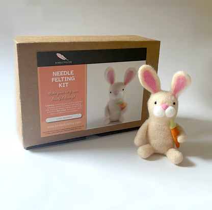 Bashful Bunny Needle Felting Kit