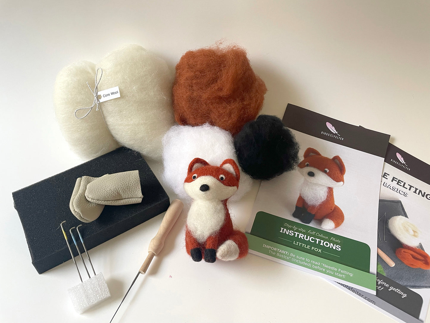 Fabulous Fox Needle Felting Kit