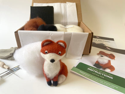 Fabulous Fox Needle Felting Kit